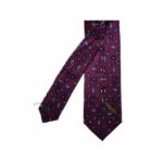 bordeaux fantasy tie retro