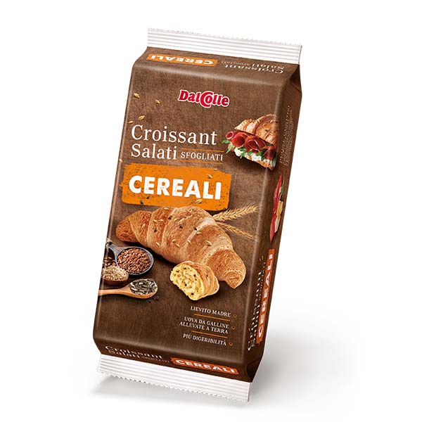 SALTY CEREALS CROISSANT Brand "Dal Colle"